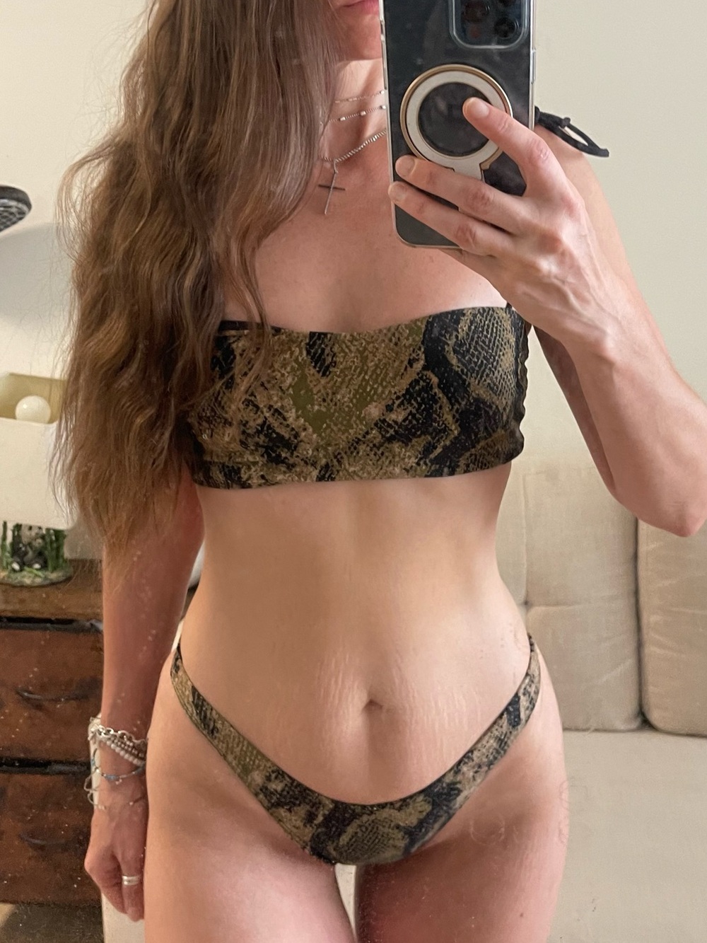 Toxic Beach House Women’s Bikini Set – Top Size M / Bottom Size S